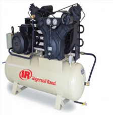 IR 7.5 - 20HP Two-Stage Oil- Free Piston Compressor